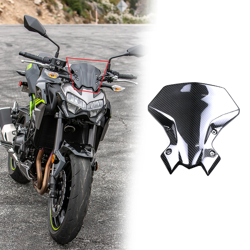 Full Carbon Fiber Motorcycle Modified Accessories Fairing Front Windshield Headstock Cowl Cover For Kawasaki Z900 2020 2021 2022
Full Carbon Fiber Motorcycle Modified Accessories Fairing Front Windshield Headstock Cowl Cover For Kawasaki Z900 2020 2021 2022