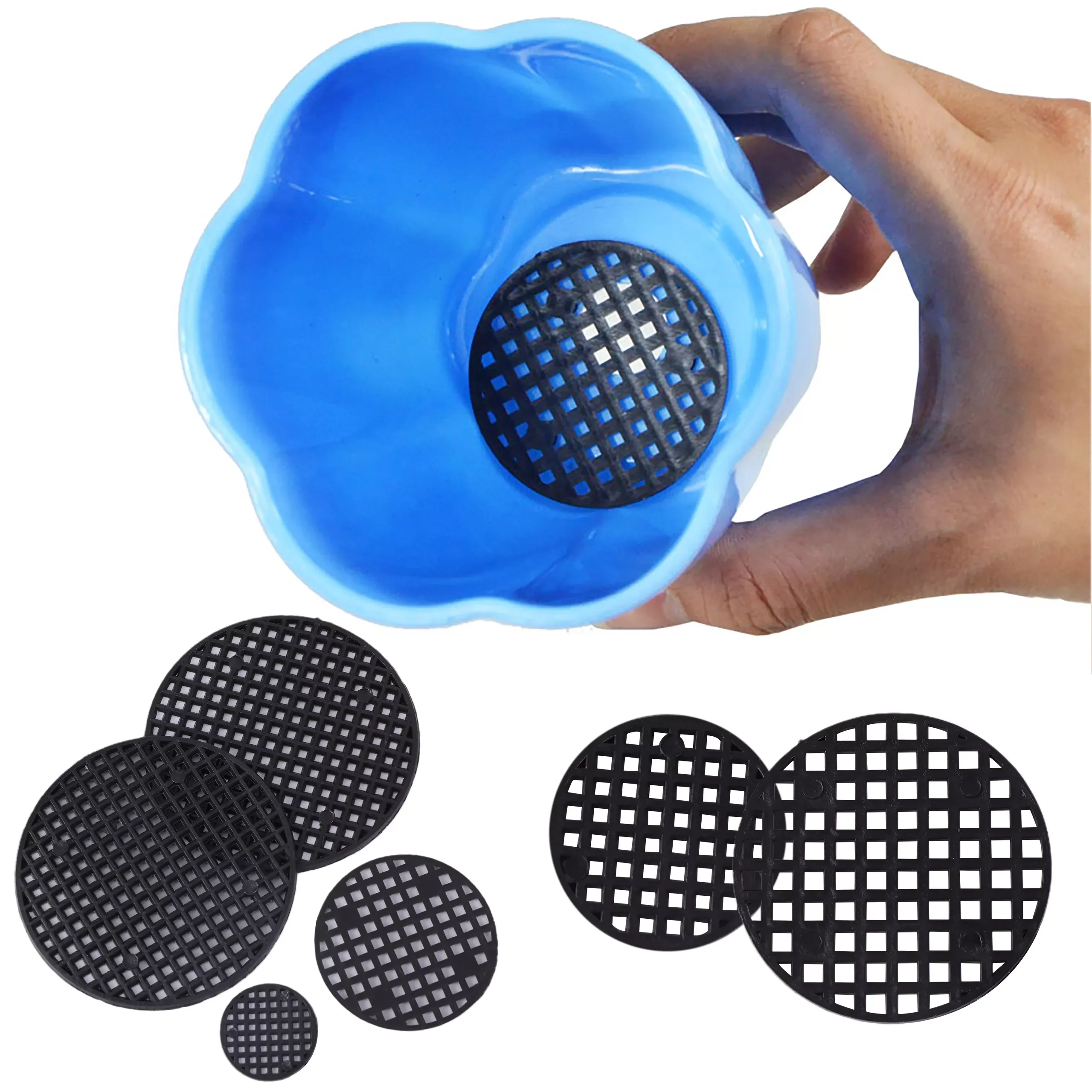 2022Jmt10Pcs Flower Pot Hole Mesh Pad 2.5/4.5/7.5cm Diameter Round Bonsai Pot Bottom Drainage Hole Grid Mat Prevent Soil Loss Ne
2022Jmt10Pcs Flower Pot Hole Mesh Pad 2.5/4.5/7.5cm Diameter Round Bonsai Pot Bottom Drainage Hole Grid Mat Prevent Soil Loss Ne