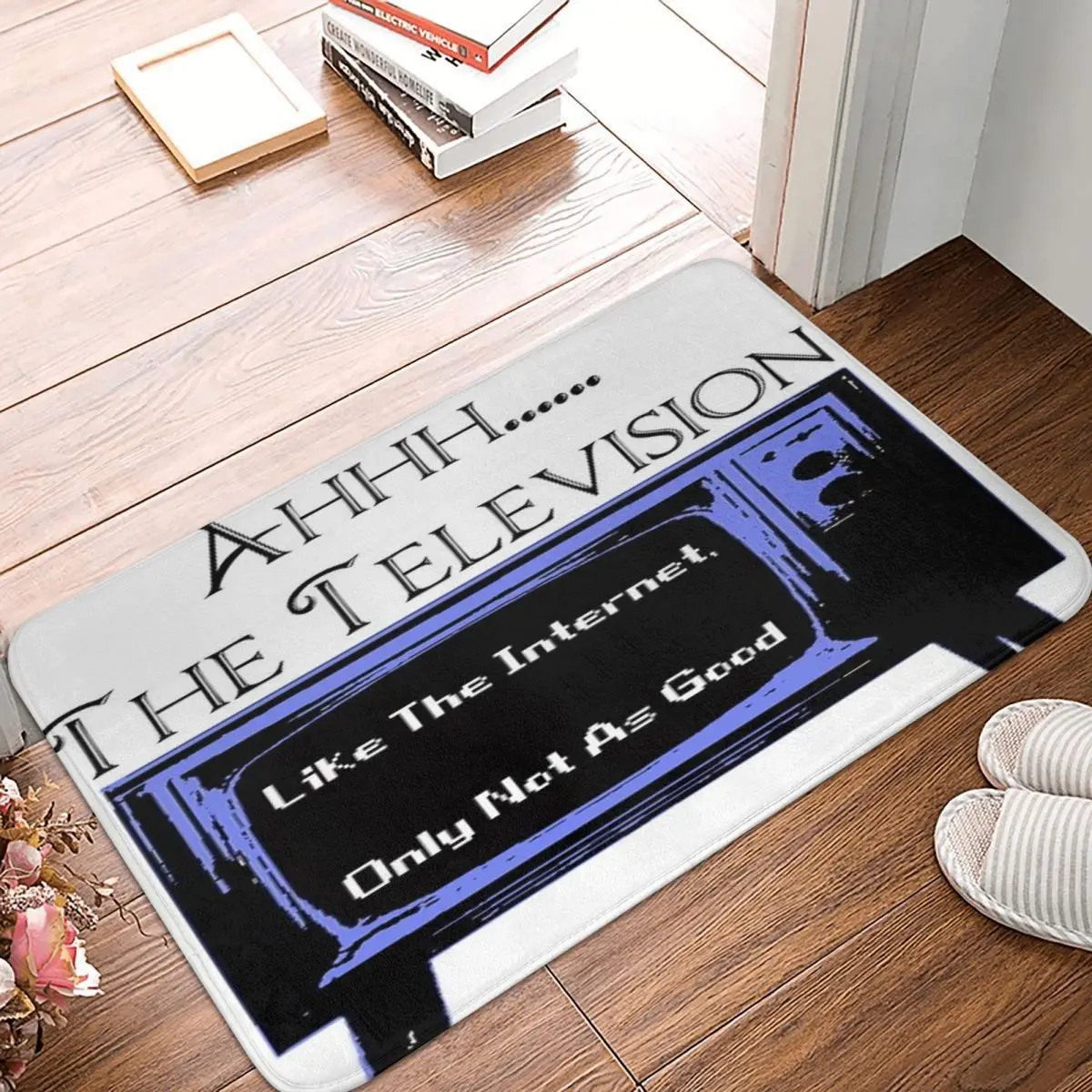

ТВ телевизор 40x60 см коврик из полиэстера напольные коврики модный Противоскользящий домашний декор