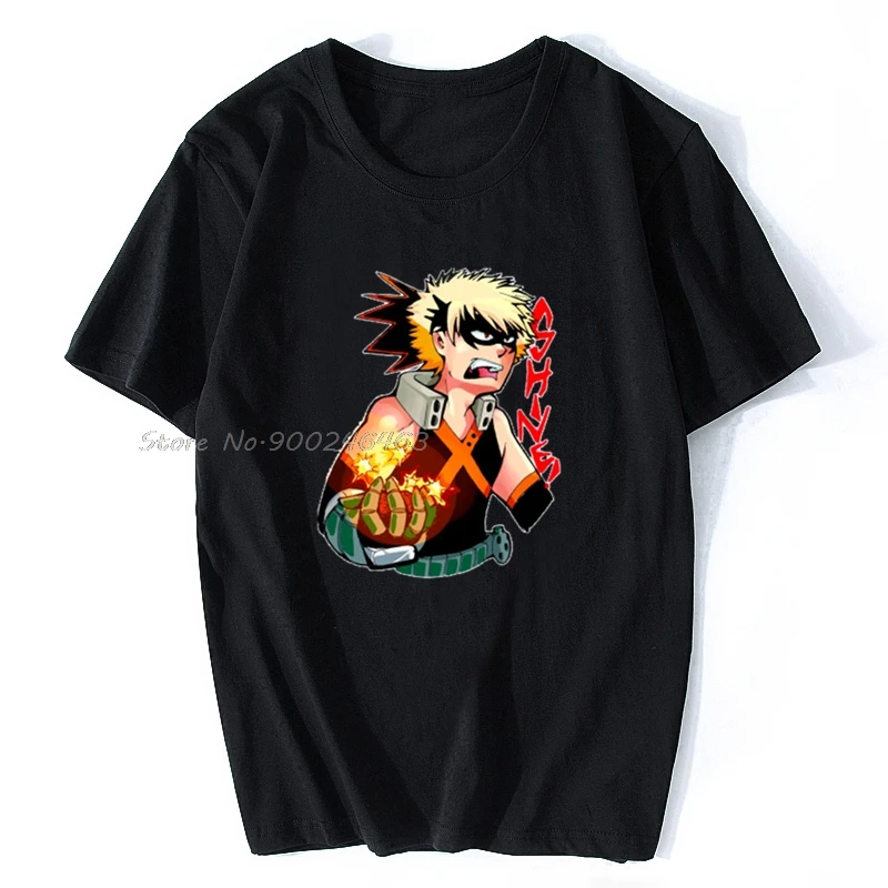 Мужская футболка Bakugou SHINE! Футболка женская/мужская хлопковая, оверсайз Топ в стиле хип-хоп, уличная одежда в стиле Харадзюку
Мужская футболка Bakugou SHINE! Футболка женская/мужская хлопковая, оверсайз Топ в стиле хип-хоп, уличная одежда в стиле Харадзюку