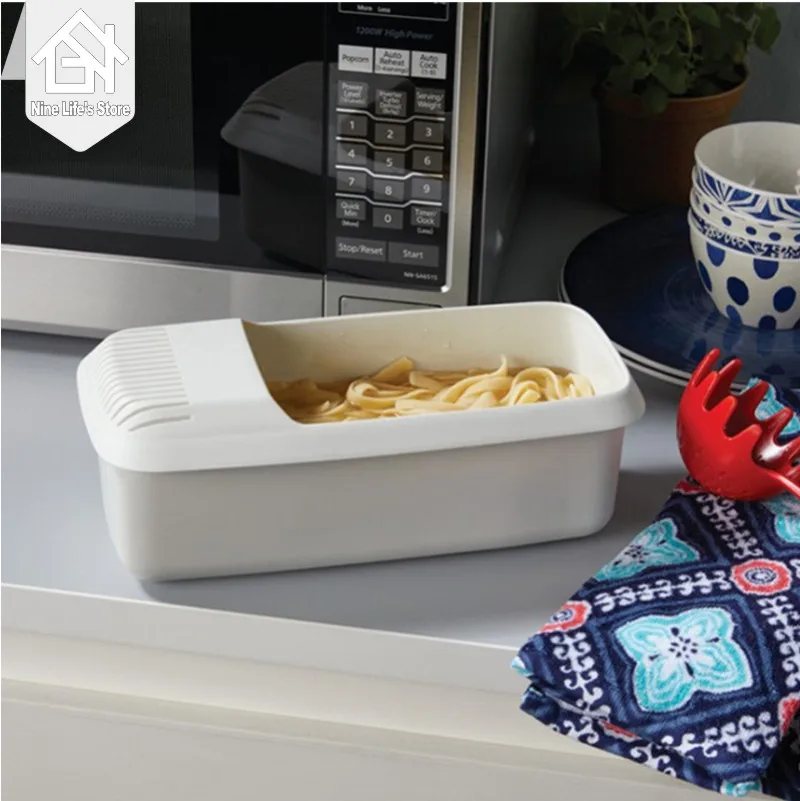 Microwave Oven with Sieve Pasta Box Heat Resistant Pasta Boat Steamer Tools Kitchen Accessories Cooking Tools Cooking Tools
Microwave Oven with Sieve Pasta Box Heat Resistant Pasta Boat Steamer Tools Kitchen Accessories Cooking Tools Cooking Tools
