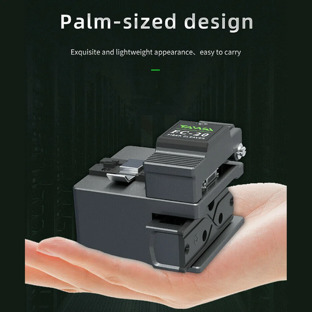 FC20 Fiber Cleaver 125 Microns 235g 55D Fiber Single Universal Holder 3-in-1 Universal Holder
FC20 Fiber Cleaver 125 Microns 235g 55D Fiber Single Universal Holder 3-in-1 Universal Holder