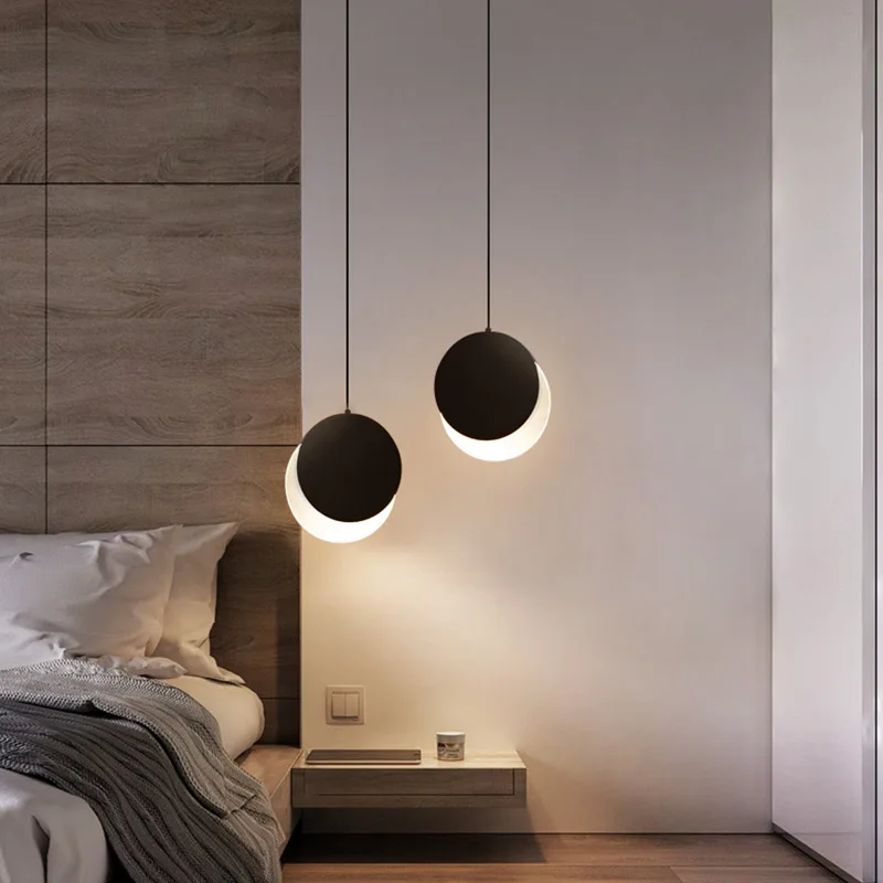 Minimalist Bedroom Bedside Chandelier Nordic Simple LED Living Room Background Wall Pendant Restaurant Creative Chandelier
Minimalist Bedroom Bedside Chandelier Nordic Simple LED Living Room Background Wall Pendant Restaurant Creative Chandelier