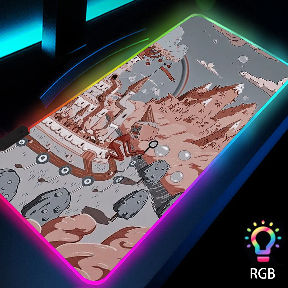 Art Illustration Rgb Mouse Pad Setup Gamer Custom Mat Print Playmat 900x400 Backlit LED Carpet Personalized Gaming Laptops Mats
Art Illustration Rgb Mouse Pad Setup Gamer Custom Mat Print Playmat 900x400 Backlit LED Carpet Personalized Gaming Laptops Mats