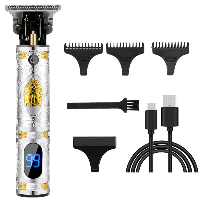 Professional Hair Clippers Men Electric Beard Trimmer Digital Display USB Rechargeable Cordless Hair Cutting
Professional Hair Clippers Men Electric Beard Trimmer Digital Display USB Rechargeable Cordless Hair Cutting