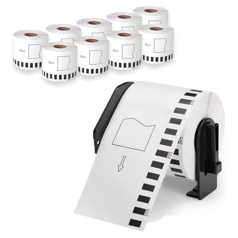 DK-2205 Continuous Labels Paper Tape (2.4 Inch X 100 Ft.) Replace For Brother DK-2205 Continuous Labels 10 Rolls
DK-2205 Continuous Labels Paper Tape (2.4 Inch X 100 Ft.) Replace For Brother DK-2205 Continuous Labels 10 Rolls