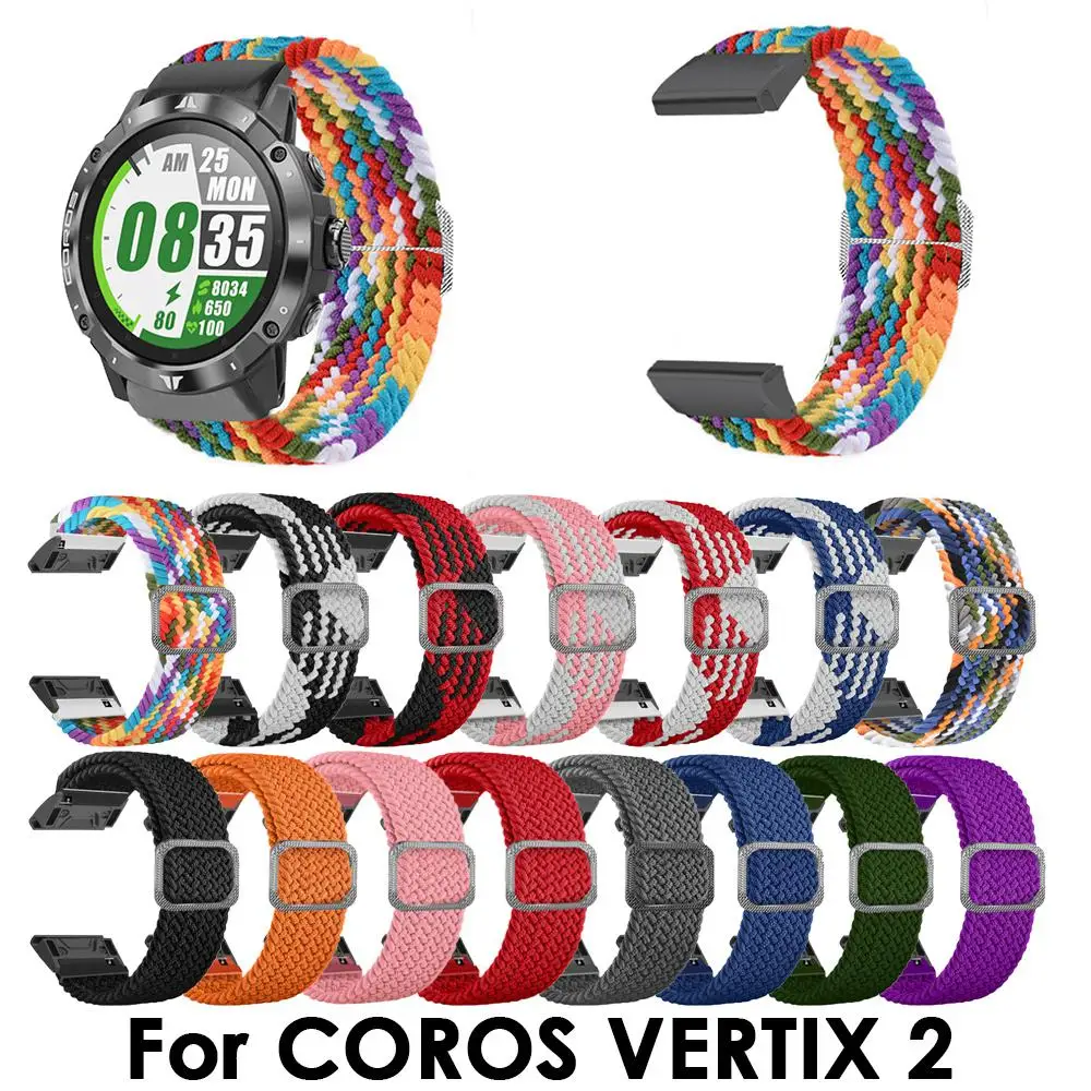 For Coros Vertix 2 Wrist Strap Multi-color Comfortable And Smooth Wristband Bracelet Nylon Watch Band Belt Bracelet Breathable
For Coros Vertix 2 Wrist Strap Multi-color Comfortable And Smooth Wristband Bracelet Nylon Watch Band Belt Bracelet Breathable