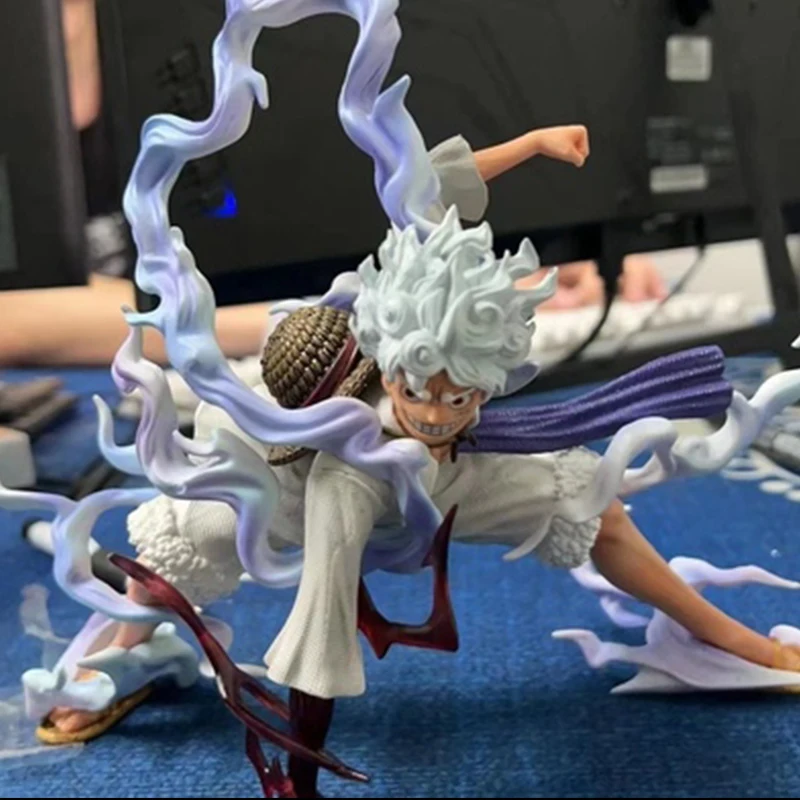 Anime One Piece Gear 5 Luffy Sun God Nika Luffy 19cm Pvc Action Figurines Gk Statue Collection Model Toys For Children Gifts
Anime One Piece Gear 5 Luffy Sun God Nika Luffy 19cm Pvc Action Figurines Gk Statue Collection Model Toys For Children Gifts