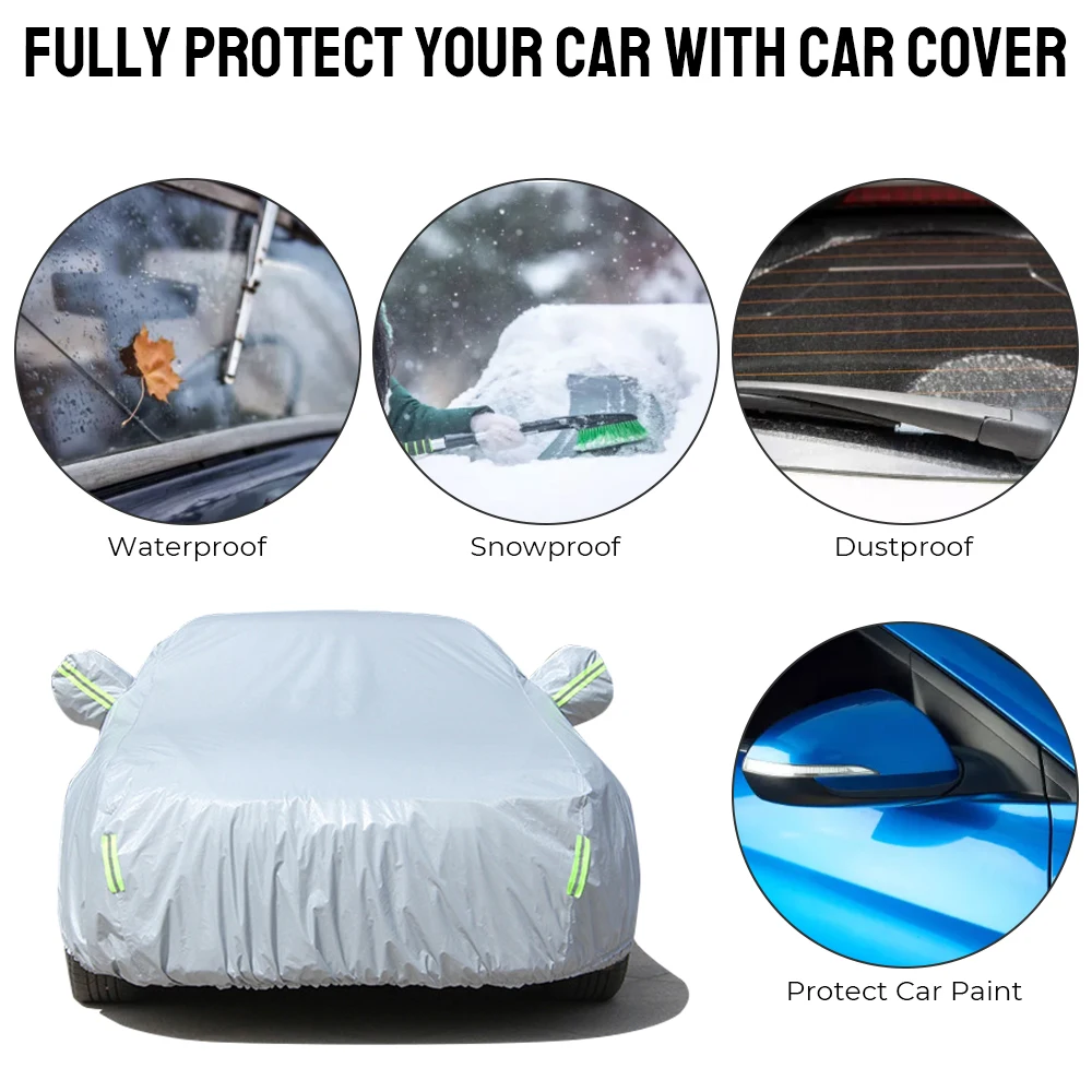 L-XXL Sunshade Dustproof Protection Cover Car Cover Sun UV Snow For Sedan Universal Outdoor Protection Full Exterior
L-XXL Sunshade Dustproof Protection Cover Car Cover Sun UV Snow For Sedan Universal Outdoor Protection Full Exterior