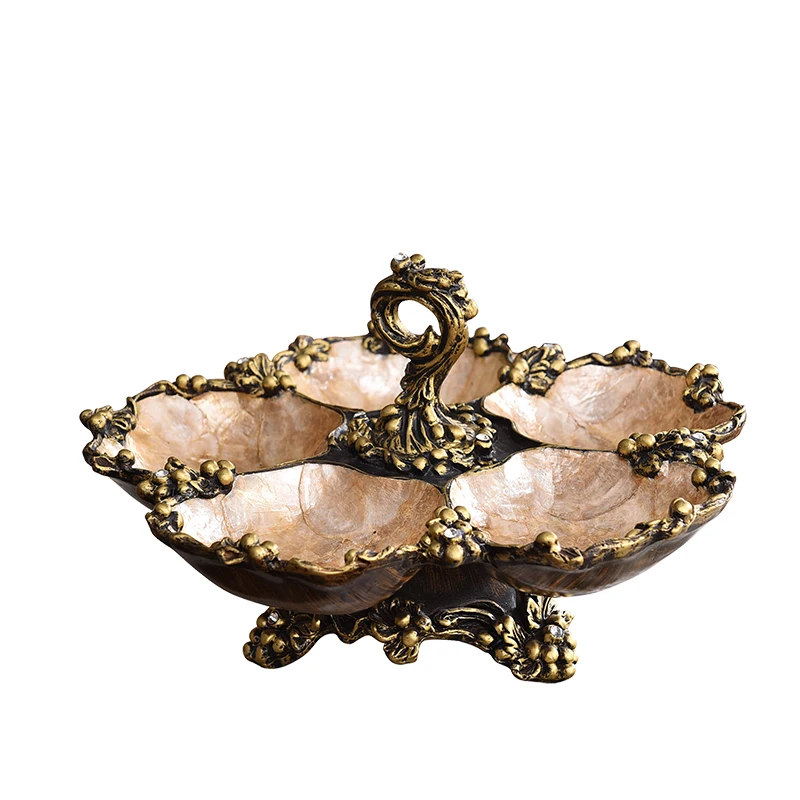 European Luxury Retro Dried Fruit Tray Creative Frame Candy Multi-Layer Nut Plate
European Luxury Retro Dried Fruit Tray Creative Frame Candy Multi-Layer Nut Plate