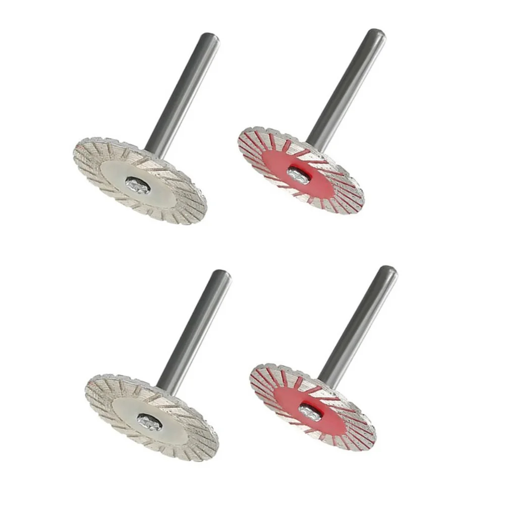 4PCS Circular Saw Blades Wood Metal Stone Cutting Discs with 6mm Shank Diamond Turbo Disc Set for Granite Marble
4PCS Circular Saw Blades Wood Metal Stone Cutting Discs with 6mm Shank Diamond Turbo Disc Set for Granite Marble