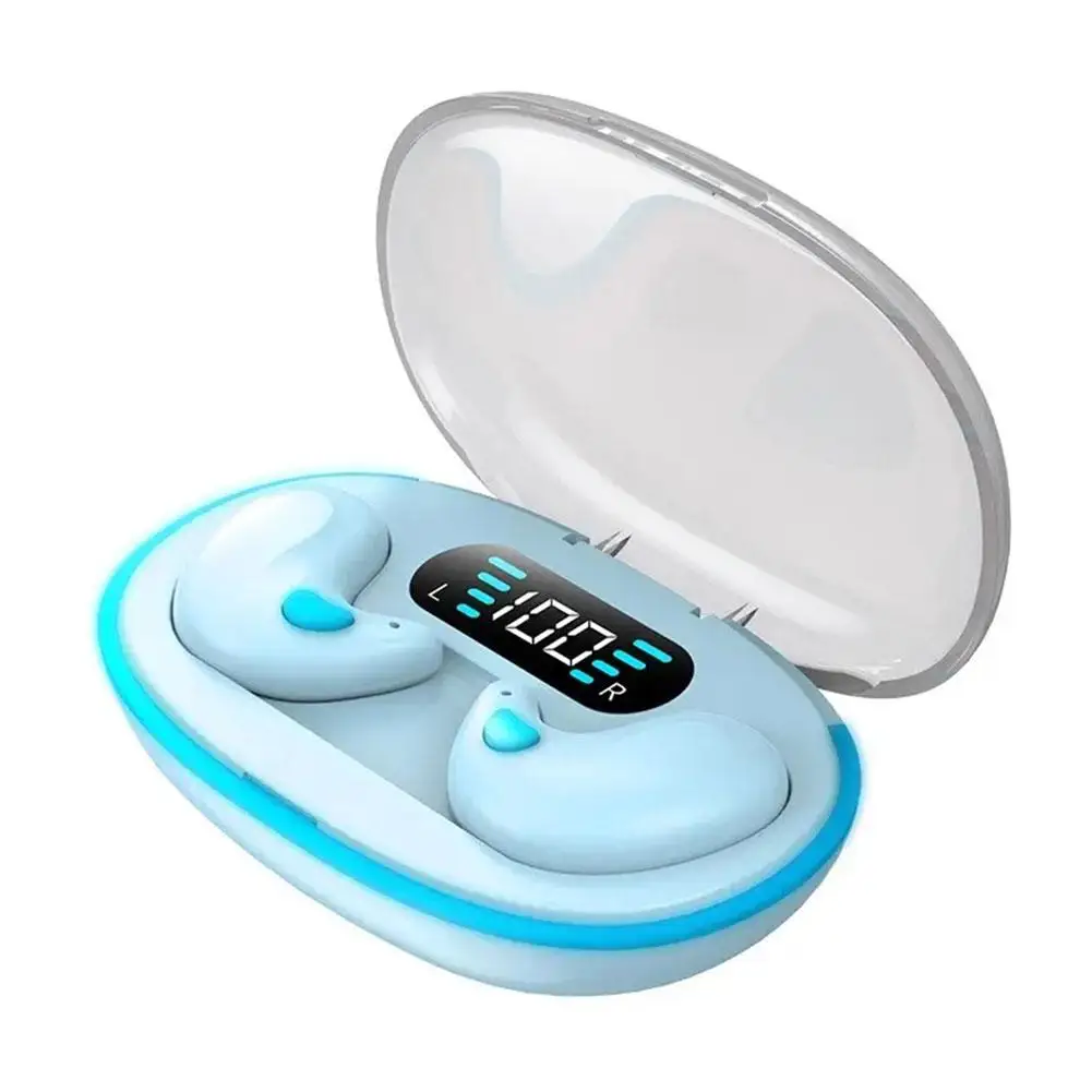 Invisible Sleep Wireless Earphone IPX5 Waterproof 5.3 Headphones Mini X55 TWS Bluetooth Earbuds Stereo Headset
Invisible Sleep Wireless Earphone IPX5 Waterproof 5.3 Headphones Mini X55 TWS Bluetooth Earbuds Stereo Headset