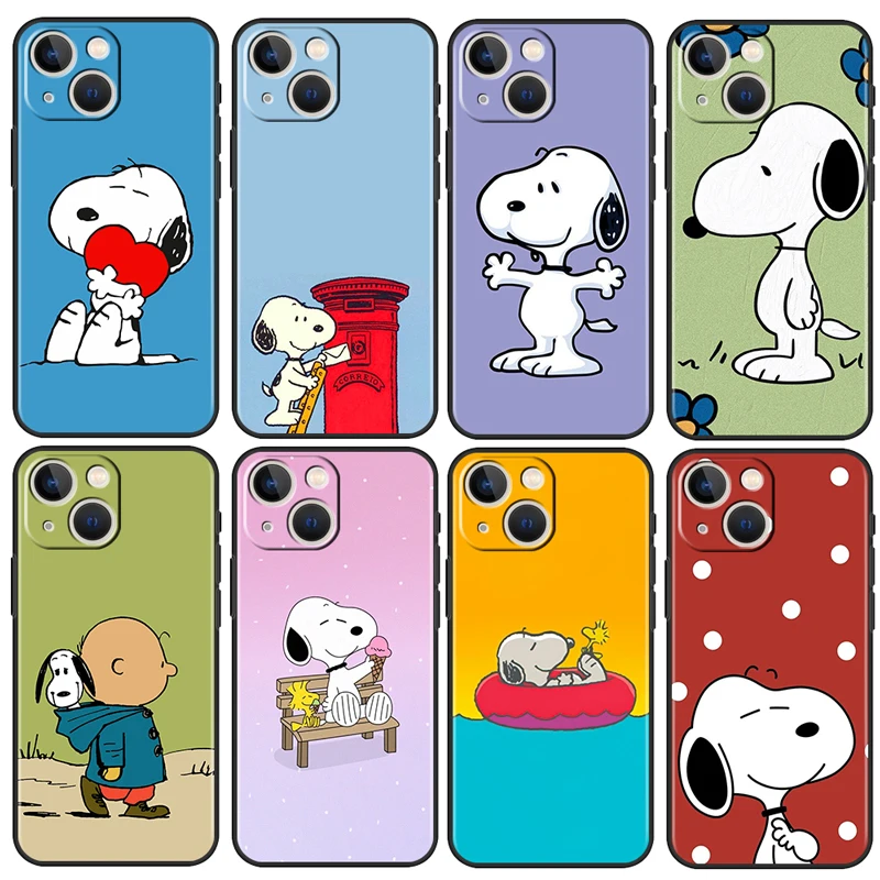 Snoopy Cartoon Cute For Apple iPhone 13 12 11 Pro Max Mini XS Max X XR 6 7 8 Plus 5S SE 2020 Soft TPU Silicone Black Phone Case
Snoopy Cartoon Cute For Apple iPhone 13 12 11 Pro Max Mini XS Max X XR 6 7 8 Plus 5S SE 2020 Soft TPU Silicone Black Phone Case
