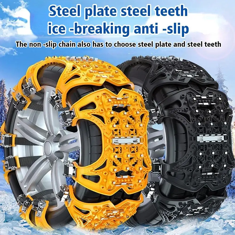 Automobile Snow Chains Crawler Type Thickening Universal Adjustable Anti Slip Tire Chain For Car Off-Road Vehicle S7G3
Automobile Snow Chains Crawler Type Thickening Universal Adjustable Anti Slip Tire Chain For Car Off-Road Vehicle S7G3