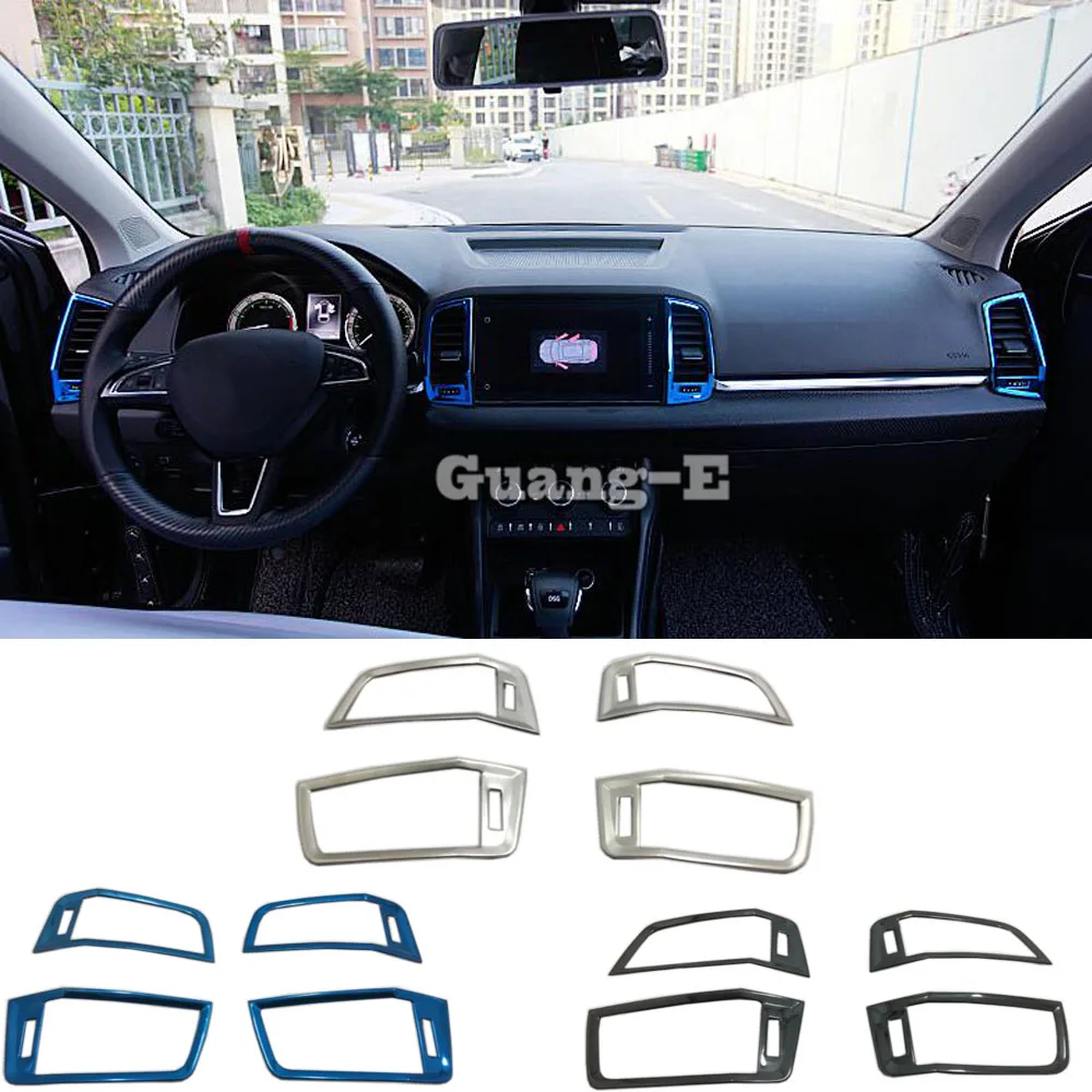 For Skoda Karoq 2017 2018 2019 2020 2021 Car Stainless Steel Switch Outlet(Right+Left+Middle) Air Condition Panel Control Frame
For Skoda Karoq 2017 2018 2019 2020 2021 Car Stainless Steel Switch Outlet(Right+Left+Middle) Air Condition Panel Control Frame