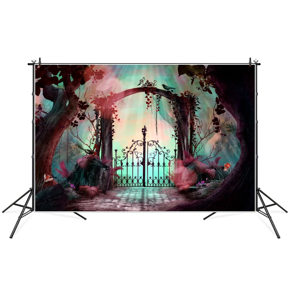 Fairytale Wonderland Forest Flowers Arch Pathway Photography Backdrops Custom Baby Party Home Decoration Photo Booth Backgrounds
Fairytale Wonderland Forest Flowers Arch Pathway Photography Backdrops Custom Baby Party Home Decoration Photo Booth Backgrounds