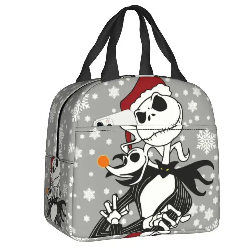 Christmas Skull Thermal Insulated Lunch Bag Women Portable Lunch Container for Outdoor Picnic Multifunction Food Box
Christmas Skull Thermal Insulated Lunch Bag Women Portable Lunch Container for Outdoor Picnic Multifunction Food Box