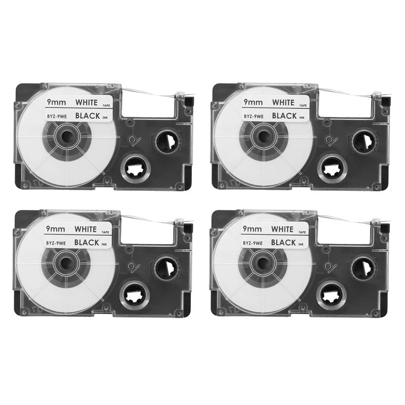 12 Pack 9Mm Black On White Label Tape Label Maker Compatible With KL-120, KL-60, KL-100, KL750B, KL750 Label Makers
12 Pack 9Mm Black On White Label Tape Label Maker Compatible With KL-120, KL-60, KL-100, KL750B, KL750 Label Makers