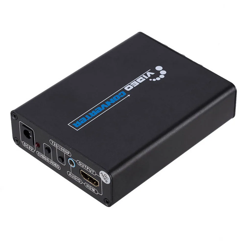 Прочный AV + S-видео преобразователь AV + аксессуары для HDMI аудио и видео Новый композитный R/L аудио в HDMI
Прочный AV + S-видео преобразователь AV + аксессуары для HDMI аудио и видео Новый композитный R/L аудио в HDMI