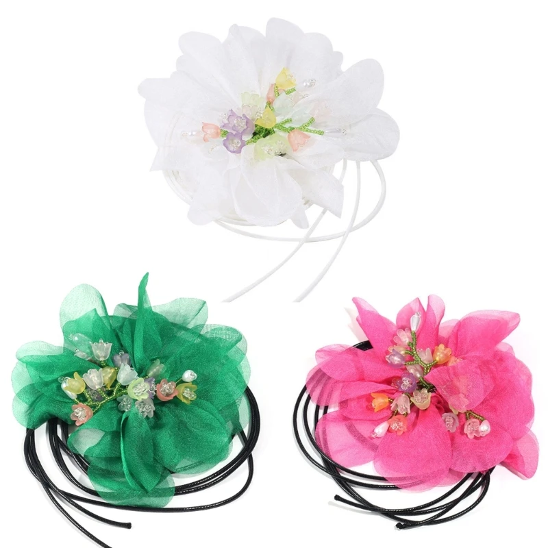 Elegant Oversized Flower Neckband Choker Necklace Jewelry Clavicle Chain Necklace Temperament Long Lace up Neck Chain
Elegant Oversized Flower Neckband Choker Necklace Jewelry Clavicle Chain Necklace Temperament Long Lace up Neck Chain