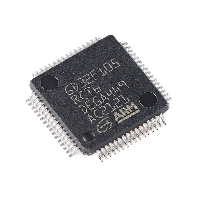 10PCS/Pack original GD32F105RCT6 LQFP-64 ARM Cortex-M3 32-bit microcontroller -MCU chip
10PCS/Pack original GD32F105RCT6 LQFP-64 ARM Cortex-M3 32-bit microcontroller -MCU chip