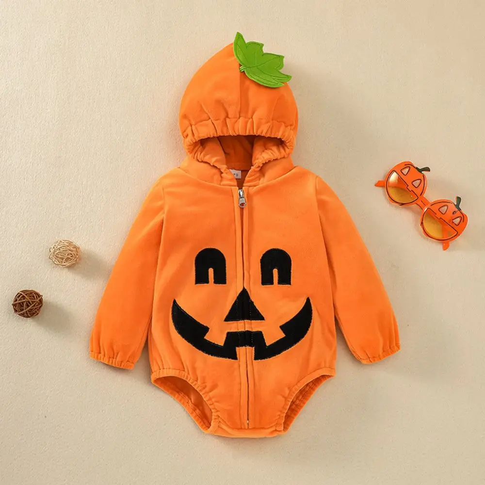 Cosplay Halloween Kids Toddler Baby Boy Girl Romper Pumpkin Print Long Sleeve Jumpsuits Outfits Clothes Costumes for 0-2 Years
Cosplay Halloween Kids Toddler Baby Boy Girl Romper Pumpkin Print Long Sleeve Jumpsuits Outfits Clothes Costumes for 0-2 Years
