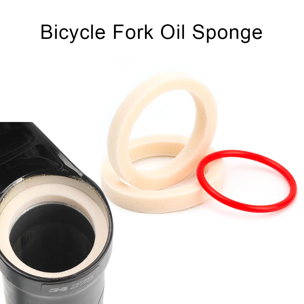 2Pcs Bicycle Front Fork Sponge Ring Cycling Oil Absorption Sealed Foam ring for Bicycle Front Fork Accessories 32/34/35/36mm
2Pcs Bicycle Front Fork Sponge Ring Cycling Oil Absorption Sealed Foam ring for Bicycle Front Fork Accessories 32/34/35/36mm