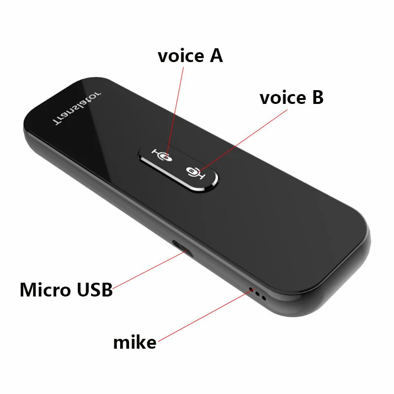 Портативный аудиоконвертер Bluetooth G6x, интеллектуальное устройство перевода в реальном времени, перевод с ручкой CN (происхождение)
Портативный аудиоконвертер Bluetooth G6x, интеллектуальное устройство перевода в реальном времени, перевод с ручкой CN (происхождение)