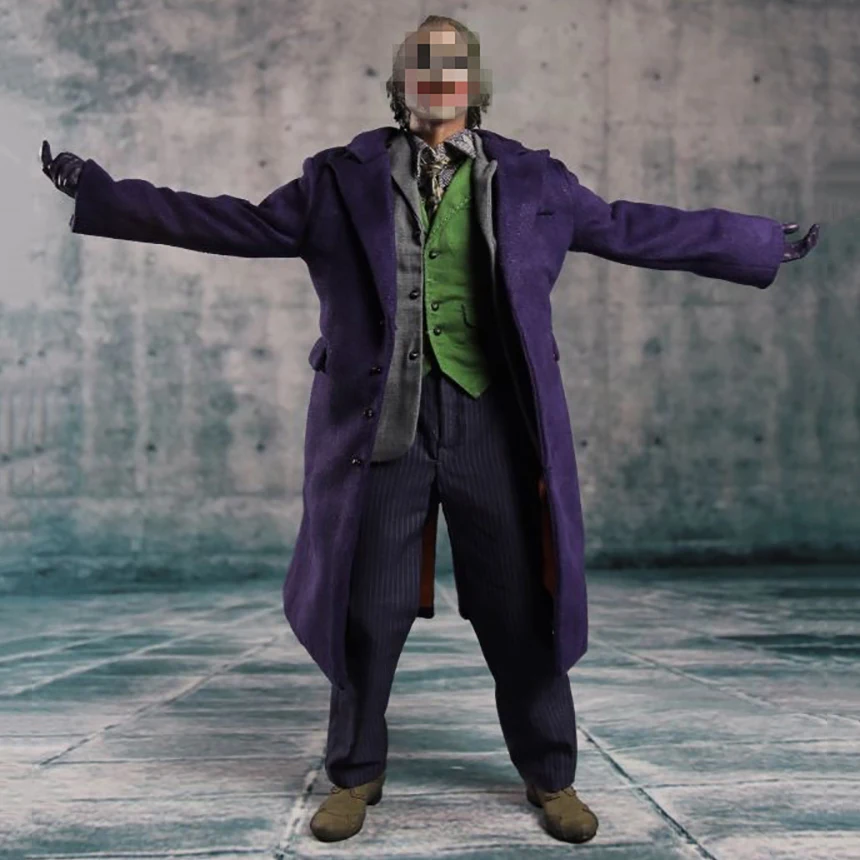 CGL C-02 1/6 Joker Clown Purple Coat Suit Clown Costume Set Model Fit 12'' Male Soldier Action Figure Body for Hobby Collection
CGL C-02 1/6 Joker Clown Purple Coat Suit Clown Costume Set Model Fit 12'' Male Soldier Action Figure Body for Hobby Collection