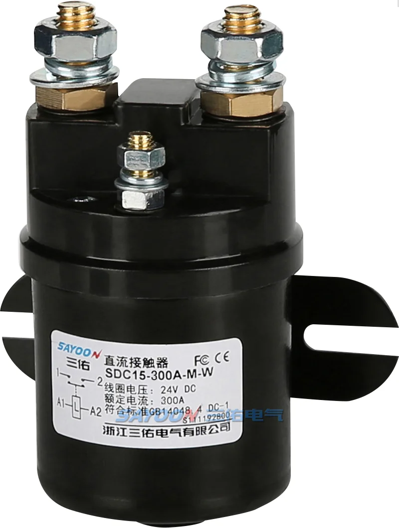 SAYOON dc contactor SDC15-300A-HW;HP;MW;MP,QCC15-300A-HW; Direct current power electric contactor Magnetic Contactor
SAYOON dc contactor SDC15-300A-HW;HP;MW;MP,QCC15-300A-HW; Direct current power electric contactor Magnetic Contactor