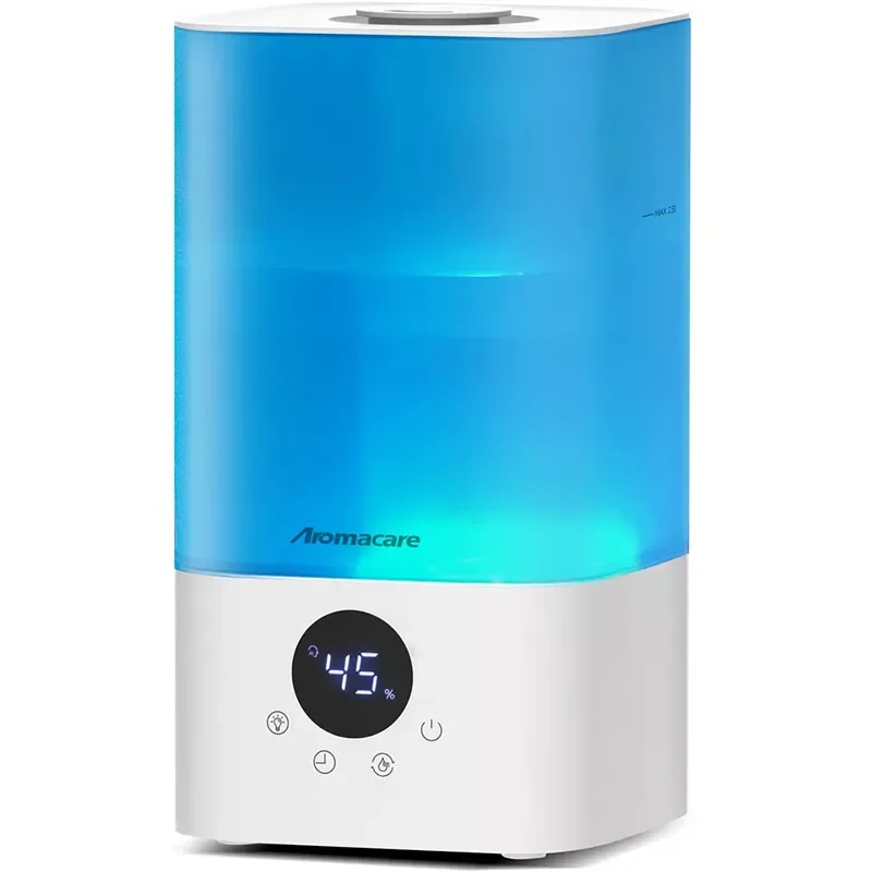 Aromacare 2.5L Cool Mist Air Humidifier with Essential Oil Diffuser Ultrasonic Top Fill Humidifier for Bedroom Baby Kids Plant
Aromacare 2.5L Cool Mist Air Humidifier with Essential Oil Diffuser Ultrasonic Top Fill Humidifier for Bedroom Baby Kids Plant