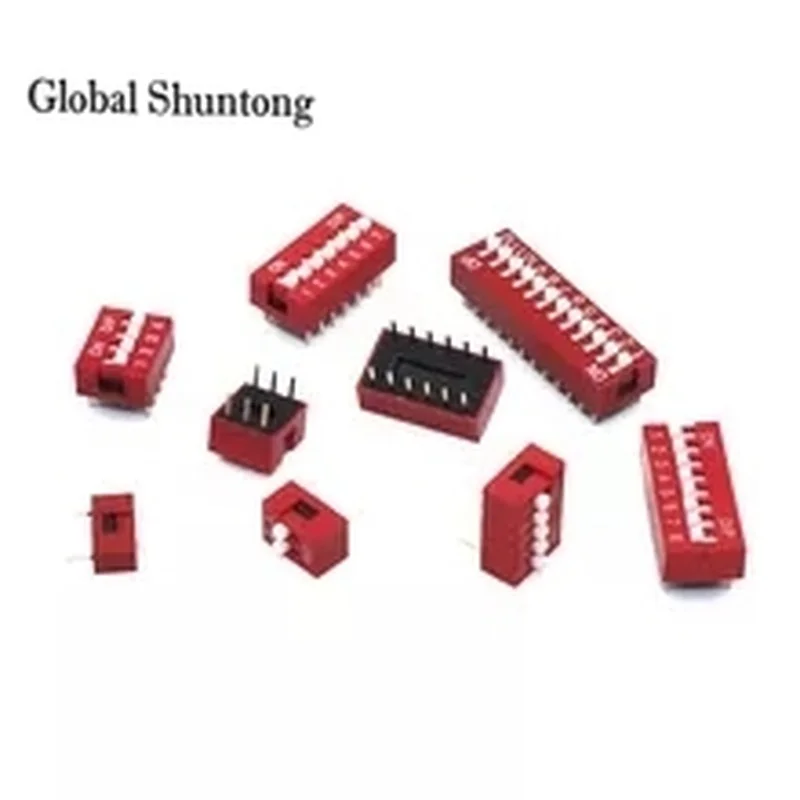30Pcs Slide Type Switch Module 1 2 3 4 5 6 7 8 9 10 12 Bit 2.54mm Position Way DIP Red Pitch Toggle Switch Red Snap Switch
30Pcs Slide Type Switch Module 1 2 3 4 5 6 7 8 9 10 12 Bit 2.54mm Position Way DIP Red Pitch Toggle Switch Red Snap Switch