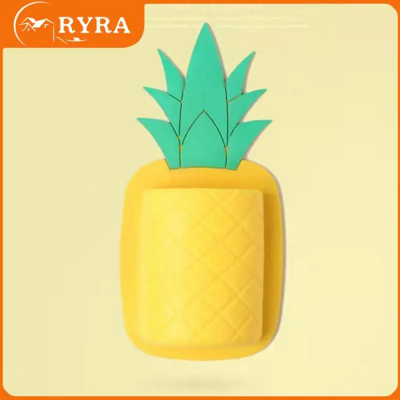Wall Mounted Remote Storage Rack Filter Hole Design Dustproof Toothbrush Holder Moisture-proof Pineapple Storage Rack Cartoon
Wall Mounted Remote Storage Rack Filter Hole Design Dustproof Toothbrush Holder Moisture-proof Pineapple Storage Rack Cartoon