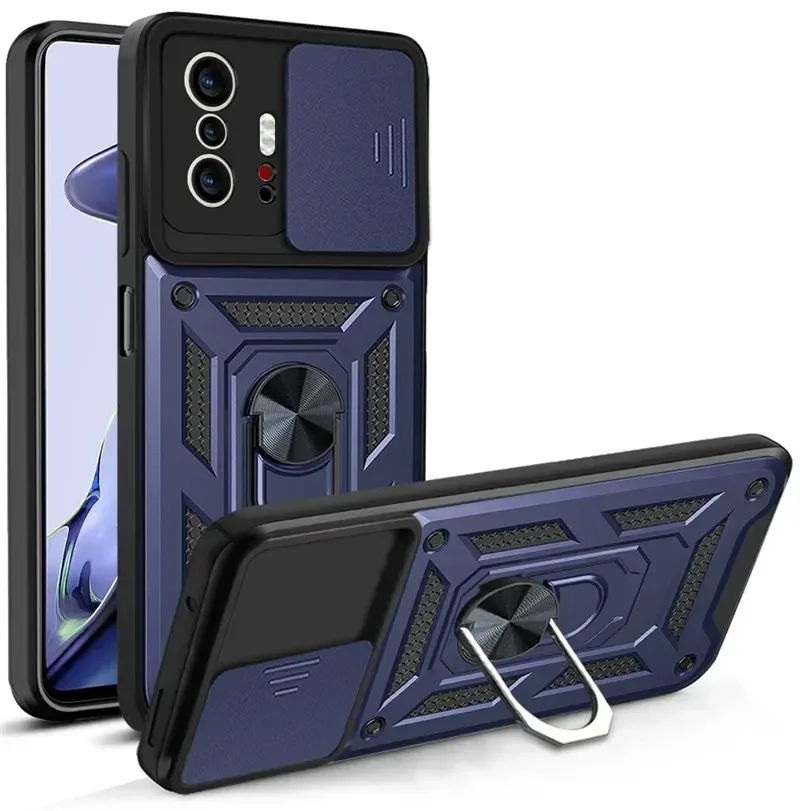 Чехол для Xiaomi Mi 11T Pro, противоударный армированный Магнитный чехол с кольцом-держателем для Xiaomi 11T Mi11T, защитный чехол для слайдера камеры
Чехол для Xiaomi Mi 11T Pro, противоударный армированный Магнитный чехол с кольцом-держателем для Xiaomi 11T Mi11T, защитный чехол для слайдера камеры