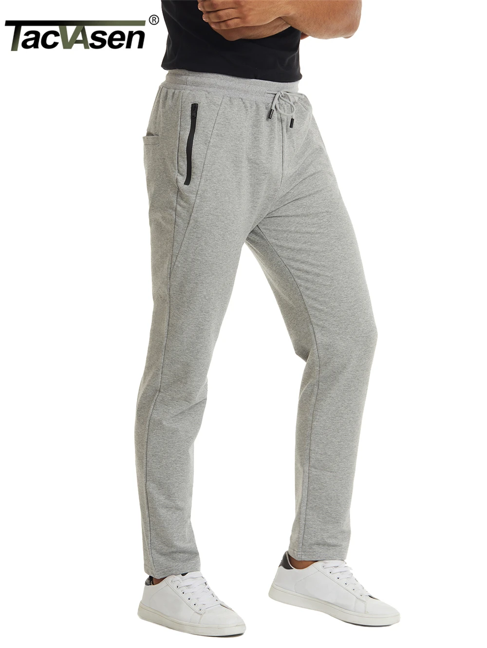 TACVASEN Moisture Wicking Breathable Running Pants Mens Joggers Sweatpants Zipper Pockets Fitness Pants Cotton Casual Trousers
TACVASEN Moisture Wicking Breathable Running Pants Mens Joggers Sweatpants Zipper Pockets Fitness Pants Cotton Casual Trousers