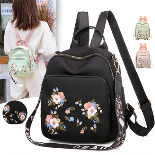 Fashion Luggage &BagsFloral Embroidery Backpack Feminine Fashion Beautiful Women's Mini Bag
Fashion Luggage &BagsFloral Embroidery Backpack Feminine Fashion Beautiful Women's Mini Bag
