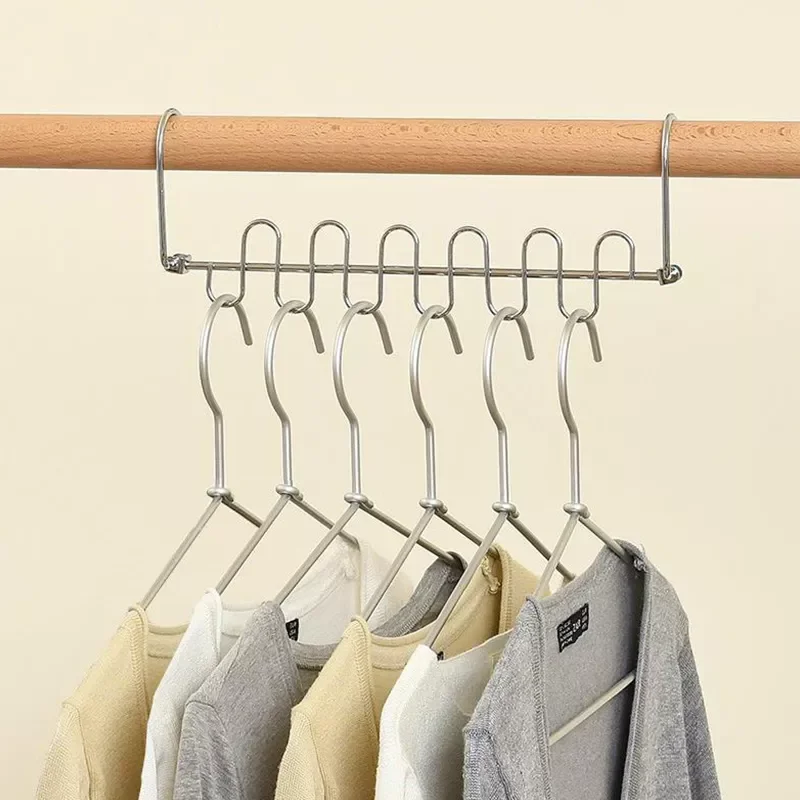 Multifunctional Magic Hanger Metal Hanger Closet Clothes Organizer Space Saving Storage Hangers Holder For Organization
Multifunctional Magic Hanger Metal Hanger Closet Clothes Organizer Space Saving Storage Hangers Holder For Organization