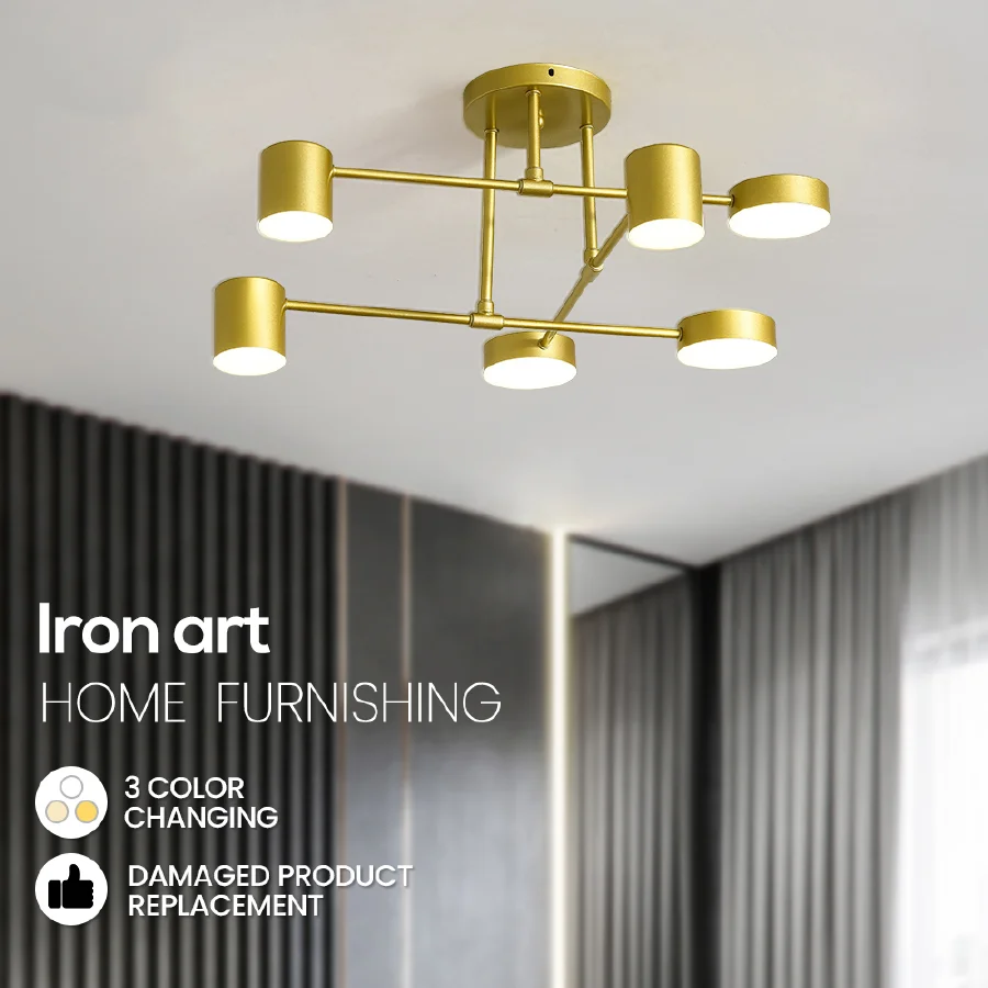 Modern Living Room Decor Black Chandelier Home Indoor Lightings Led Light Room Decoration Gold Chandelier E27 Dimmable Lamp
Modern Living Room Decor Black Chandelier Home Indoor Lightings Led Light Room Decoration Gold Chandelier E27 Dimmable Lamp