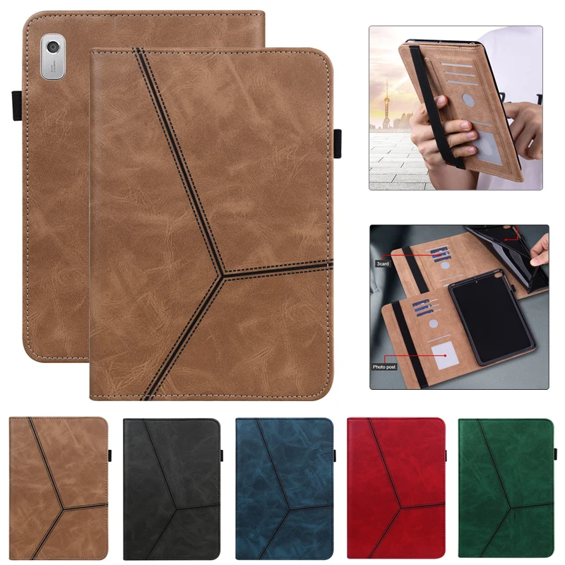Business Wallet Funda For Lenovo Tab M9 Case TB310FU TB310XU 9" Tablet PC Folding Stand Cover with Soft TPU Back Shell
Business Wallet Funda For Lenovo Tab M9 Case TB310FU TB310XU 9" Tablet PC Folding Stand Cover with Soft TPU Back Shell