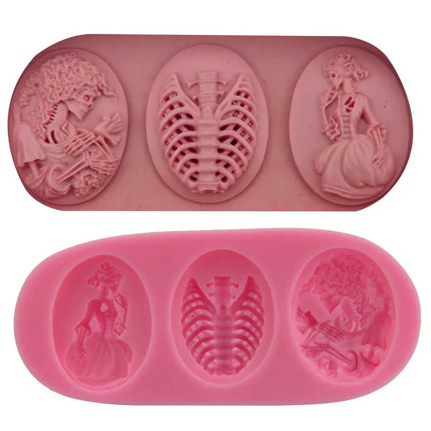 Skull Christening Mould Halloween Fondant Cake Decoration Silicone Molds Cupcake Baking Tools Handmade Soap Mold
Skull Christening Mould Halloween Fondant Cake Decoration Silicone Molds Cupcake Baking Tools Handmade Soap Mold