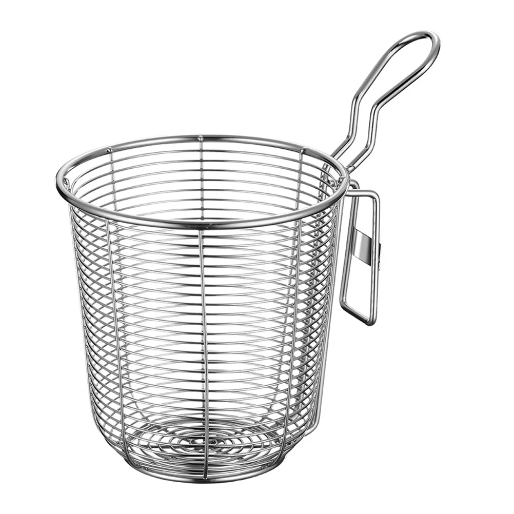 

Hot Pot Colander Stainless Steel Noddle Strainer Spaghetti Spoon Filter Vegetable Meat Large Capacity Screen Mesh
