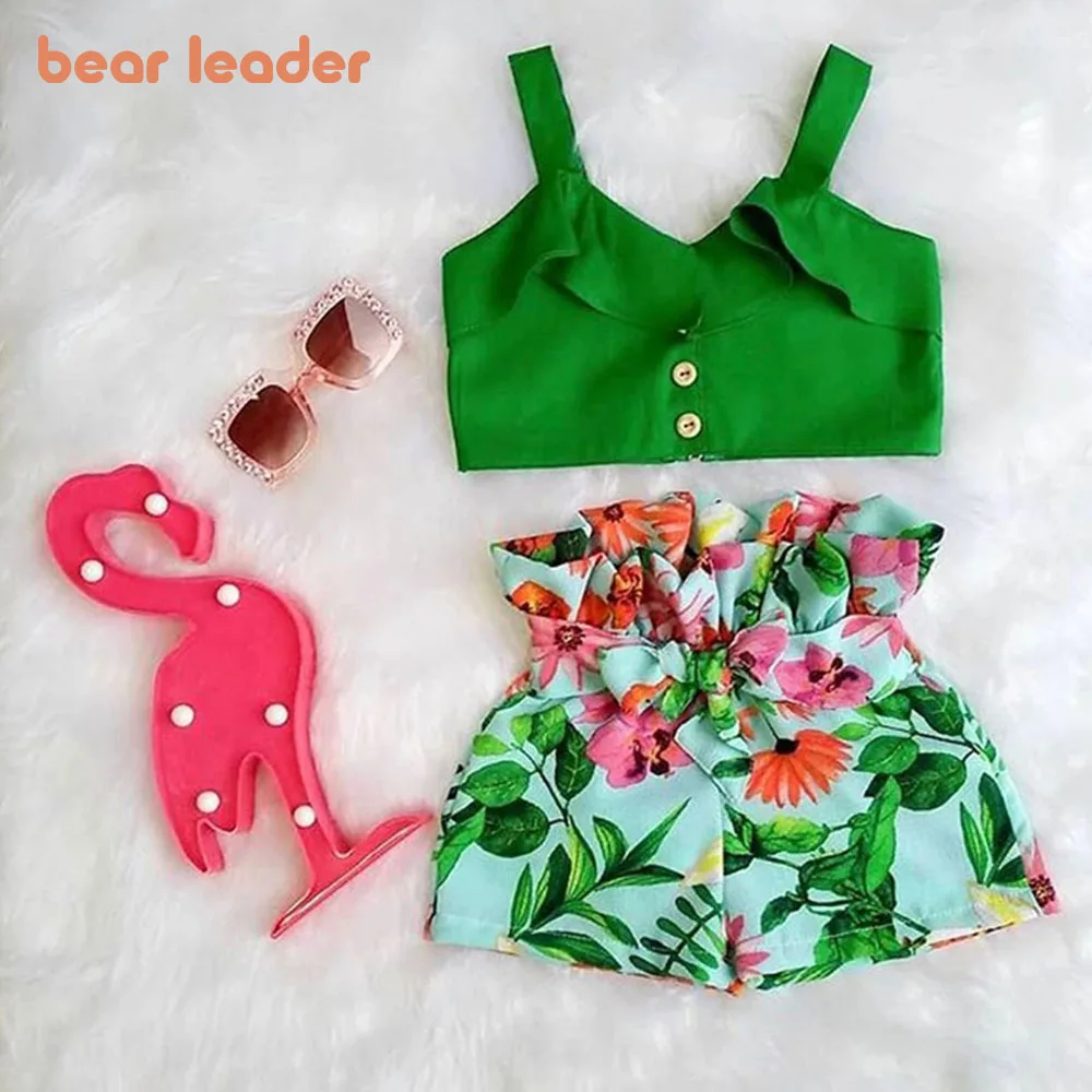 Bear Leader Kids Clothes Girls 2022 Summer New Girl Suspender Vest Print Culottes Beach Holiday Style Suit Toddler Girl Outfits
Bear Leader Kids Clothes Girls 2022 Summer New Girl Suspender Vest Print Culottes Beach Holiday Style Suit Toddler Girl Outfits