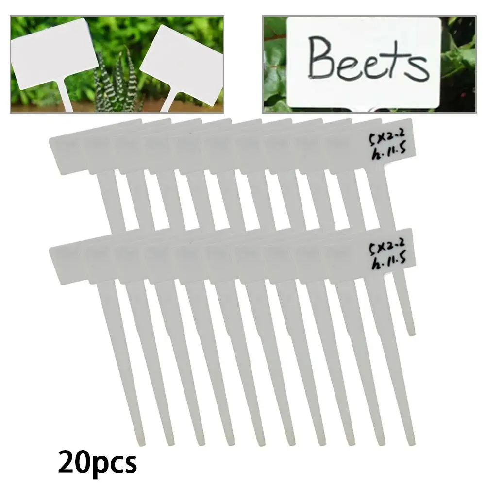 20/60PCS T-Type Plant Label Markers White PVC Flexible Plastic Garden Tags Home Garden Waterproof Plant Nursery Markers Label
20/60PCS T-Type Plant Label Markers White PVC Flexible Plastic Garden Tags Home Garden Waterproof Plant Nursery Markers Label