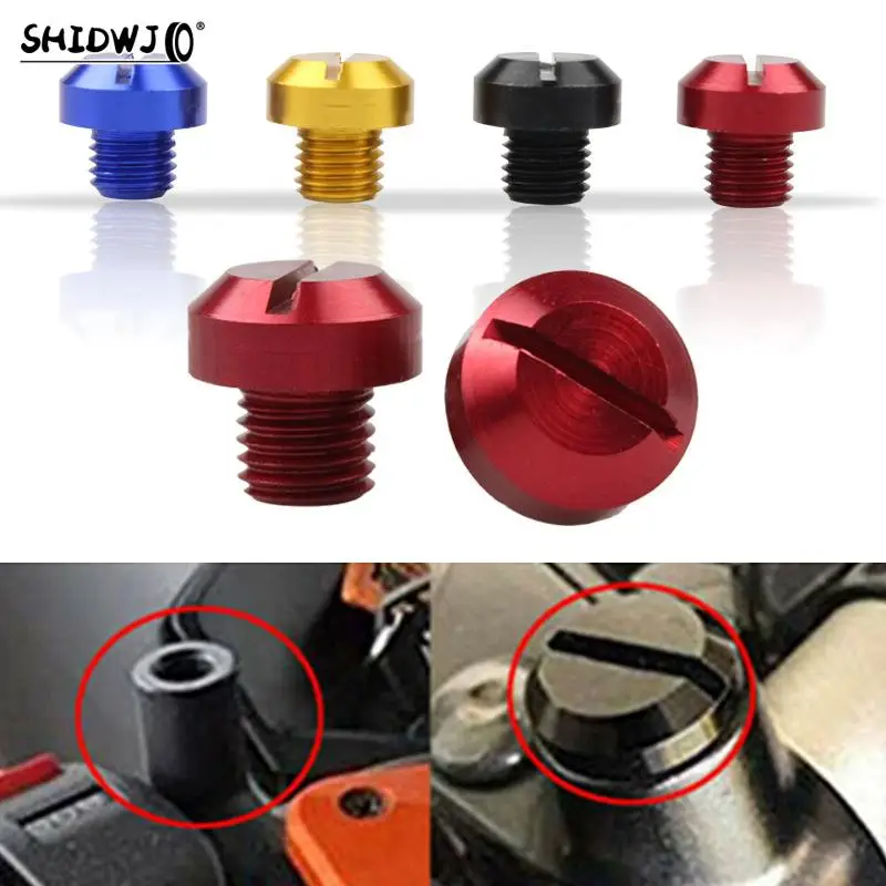 2Pcs Motorcycle Retrofit Rearview Mirror Mirror Trim CNC Aluminum M10 X 1.25 Anti-rust Screws for Mirrors Screw Accessories
2Pcs Motorcycle Retrofit Rearview Mirror Mirror Trim CNC Aluminum M10 X 1.25 Anti-rust Screws for Mirrors Screw Accessories