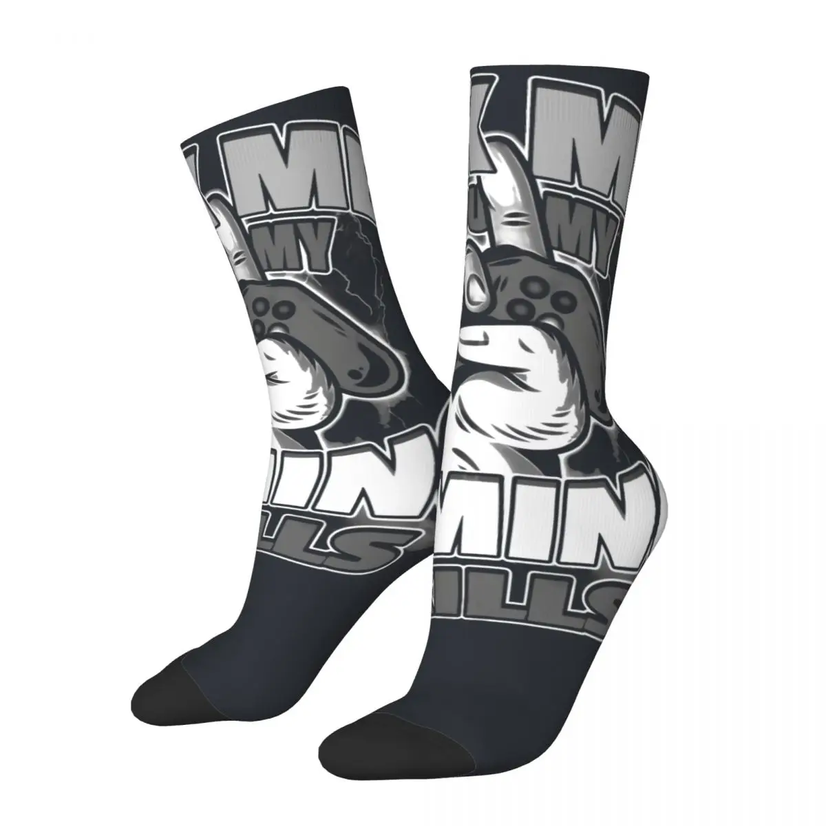 Hip Hop Vintage Retro Gaming Videogamer Outfit Crazy compression Socks Unisex Nostalgia School Style Seamless Printed Crew Sock
Hip Hop Vintage Retro Gaming Videogamer Outfit Crazy compression Socks Unisex Nostalgia School Style Seamless Printed Crew Sock