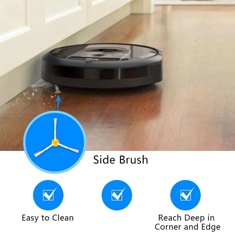 Promotion!Sweeping Robot Accessories Filter Side Brush Set Suitable For Irobot Roomba 860 980 Series | Бытовая техника