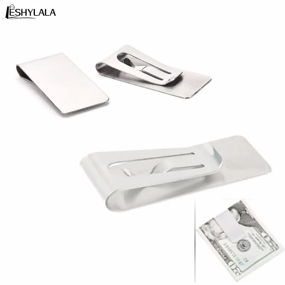 1PCS Woman Pocket Cash Bills Stainless Steel Portable Slim Money Clip Men Cash Holder Wallet Mens Holders
1PCS Woman Pocket Cash Bills Stainless Steel Portable Slim Money Clip Men Cash Holder Wallet Mens Holders