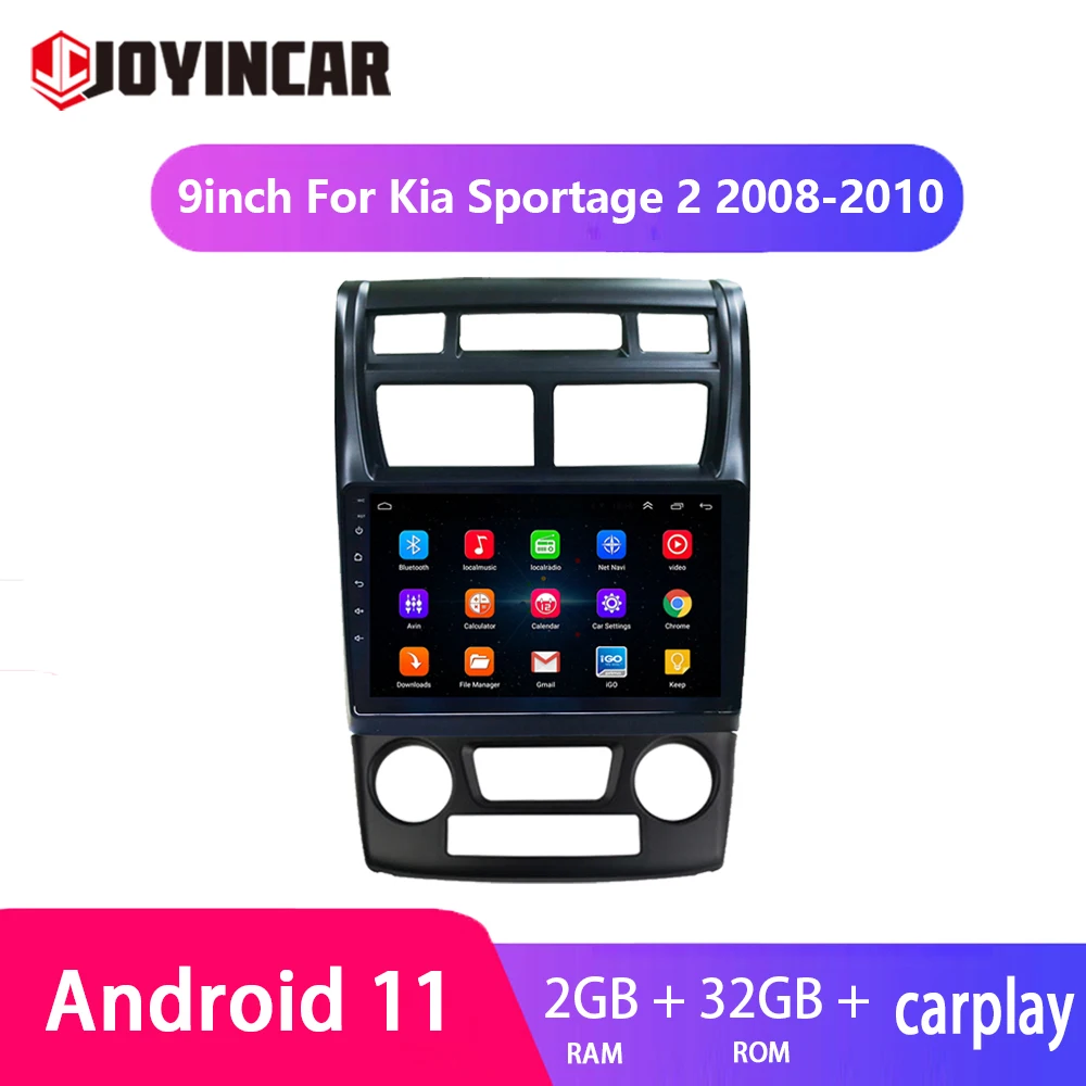 Автомагнитола Carplay 2DIN, 9 дюймов, HD, Android 11, мультимедийный видеоплеер, GPS-навигация, Wi-Fi, FM-радио для Kia Sportage 2 2007 2008-2010
Автомагнитола Carplay 2DIN, 9 дюймов, HD, Android 11, мультимедийный видеоплеер, GPS-навигация, Wi-Fi, FM-радио для Kia Sportage 2 2007 2008-2010