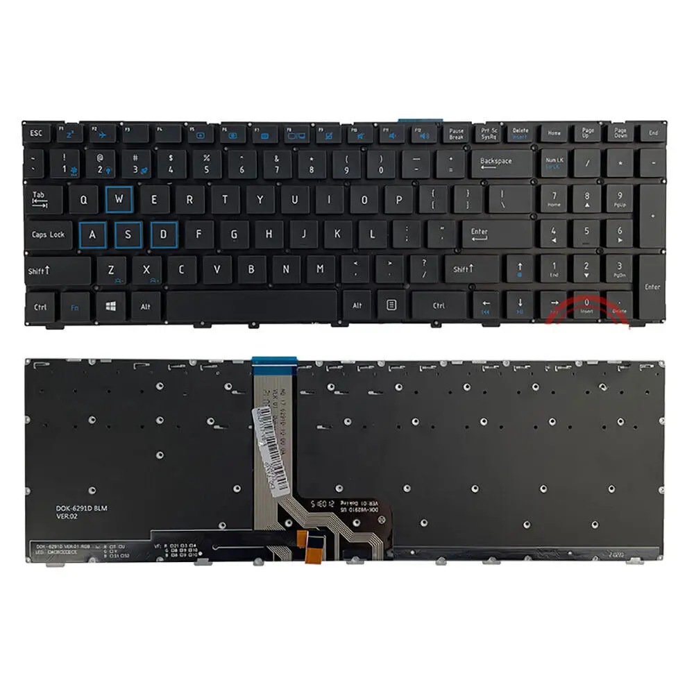New Laptop For Machenike F117-V/V56T VA65T VSG65 F117-VC F117-VD/VG RGB Backlit US Keyboard
New Laptop For Machenike F117-V/V56T VA65T VSG65 F117-VC F117-VD/VG RGB Backlit US Keyboard