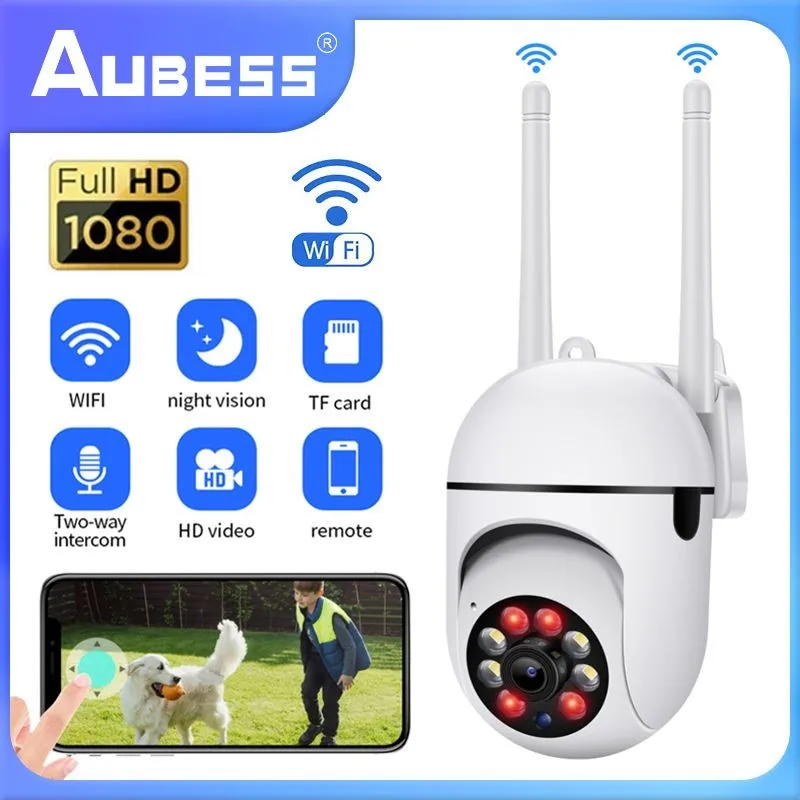 Aubess 720P беспроводная Wi-Fi камера наружная 4-кратный цифровой зум PTZ IP-камера Ночная полноцветная аудио Водонепроницаемая камера видеонаблюдения
Aubess 720P беспроводная Wi-Fi камера наружная 4-кратный цифровой зум PTZ IP-камера Ночная полноцветная аудио Водонепроницаемая камера видеонаблюдения